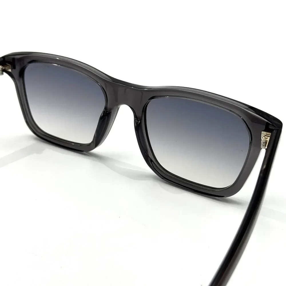 Tom Ford Sunglasses Barron TF1179 20B Gray Square Frame Gray Gradient Lens 54mm